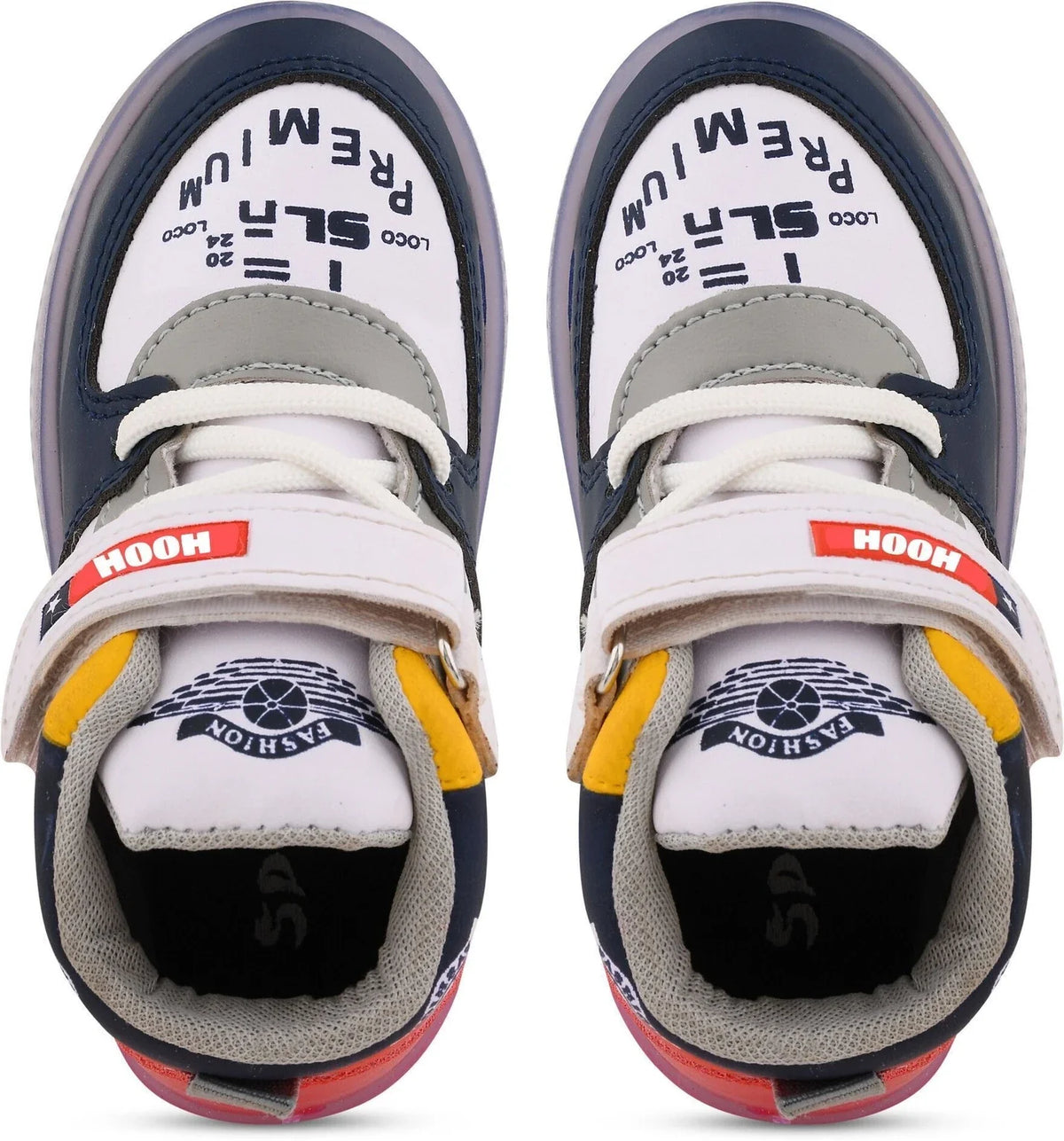 HOOH - Now comfort in fashion Strap Walking Shoes For Boys & Girls (Multicolor, 2-2.5 Years)
